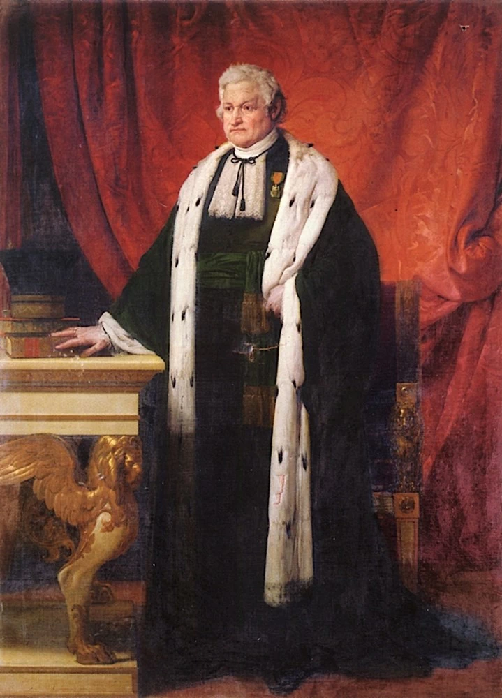 Ritratto di Francesco Taverna in costume di presidente